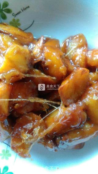 拔丝红薯的做法步骤：14