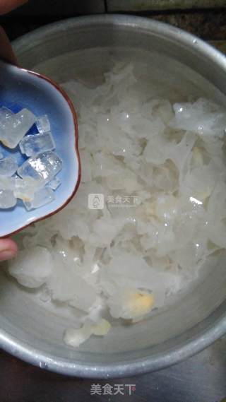 紫薯银耳的做法步骤：6