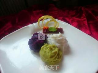 紫薯山药豌豆泥的做法步骤：10