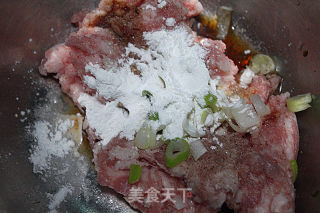 虫草白菜木耳肉丸粉丝汤的做法步骤：1