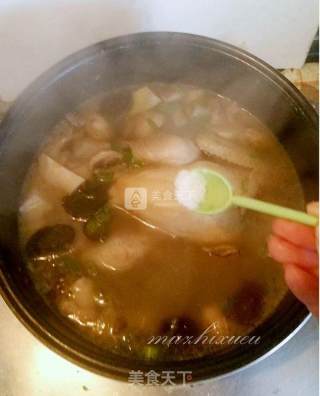 菌菇鸡汤的做法步骤：7