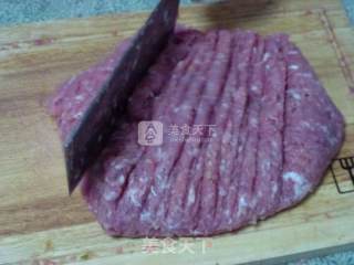 家庭版手工肉圆儿的做法步骤：2