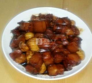 板栗烧肉的做法步骤：10