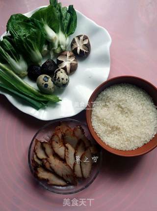 烤肉煲仔饭的做法步骤：1