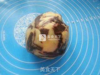 大理石饼干的做法步骤：3