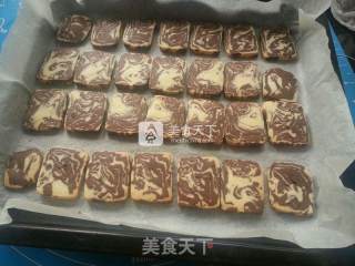 大理石饼干的做法步骤：8