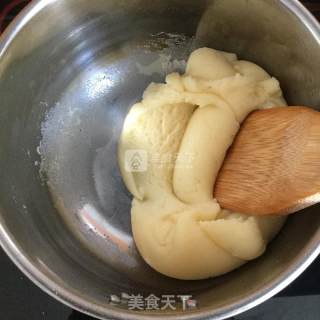 卡仕达泡芙的做法步骤：12