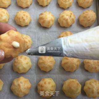 卡仕达泡芙的做法步骤：20
