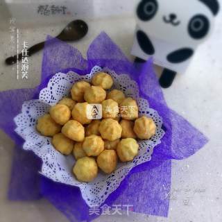 卡仕达泡芙的做法步骤：21