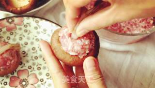 鲜虾酿香菇的做法步骤：2