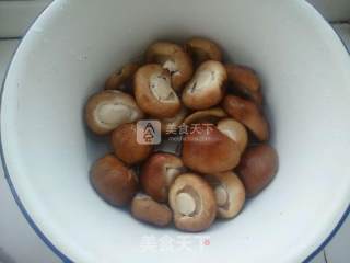 香菇扒油菜的做法