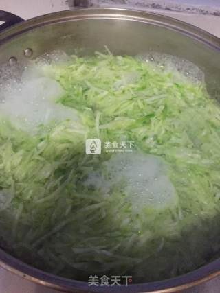 炸萝卜丝丸子的做法步骤：5