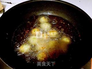 炸萝卜丝丸子的做法步骤：13