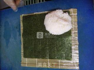 芝麻天婦羅壽司的做法步骤：3