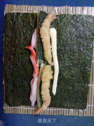 芝麻天婦羅壽司的做法步骤：5