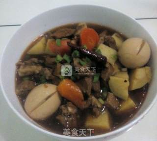 胡萝卜土豆炖牛肉的做法步骤：9