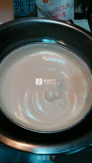 爱上易小焙从【电饭煲海绵蛋糕】开始的做法步骤：4