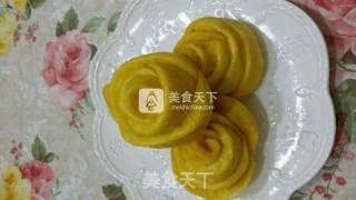 玫瑰南瓜卷的做法步骤：25