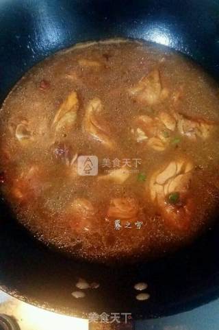 香菇土豆烧鸡腿的做法步骤：4