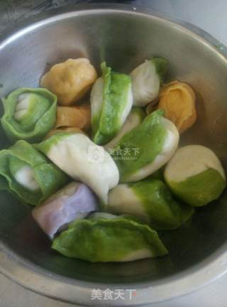 彩虹水饺的做法步骤：7