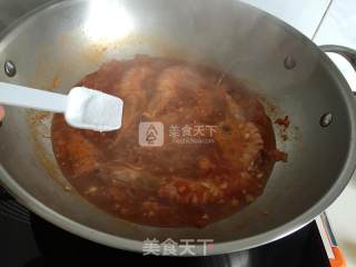 甜辣油焖虾的做法步骤：7