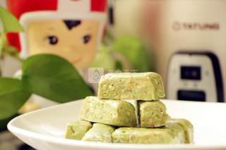 抹茶牛轧糖的做法步骤：7