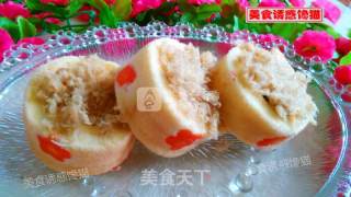 肉松紫薯蛋糕卷的做法步骤：13