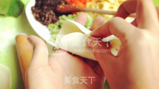 【大同星座菜谱】花心蒸饺-双子座的做法步骤：4