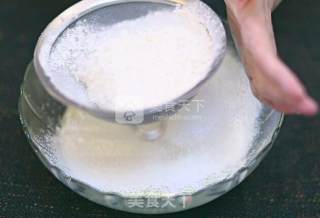 桂花戚风蛋糕的做法步骤：4