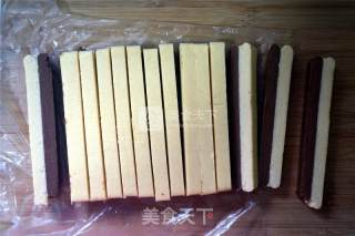 棋格饼干的做法步骤：7