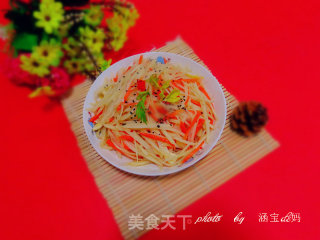 家常土豆丝的做法步骤：13