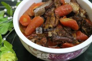 红烧排骨胡萝卜的做法步骤：12