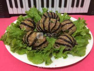 肉末蒸茄子的做法步骤：5