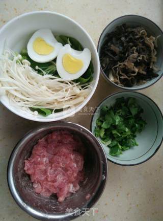 榨菜肉丝面的做法步骤：5