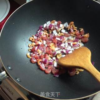 香炒糯米饭的做法步骤：8