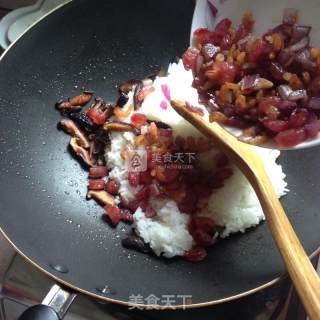 香炒糯米饭的做法步骤：13