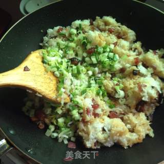 香炒糯米饭的做法步骤：15