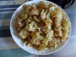 香酥菜花的做法步骤：5