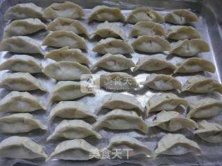 韭菜黑木耳馅饺子的做法步骤：12