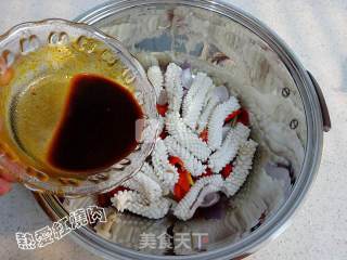 鱼香鱿鱼卷的做法步骤：9