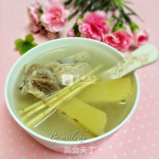 竹蔗茅根排骨汤的做法步骤：10