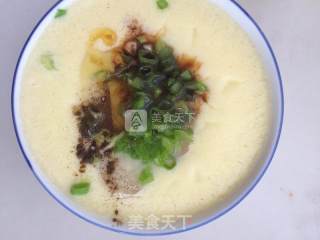 蛋羹鸡蛋面的做法步骤：3