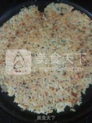 鸡蛋芝麻锅巴的做法步骤：7