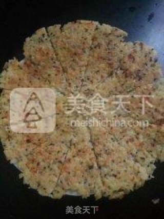 鸡蛋芝麻锅巴的做法步骤：8