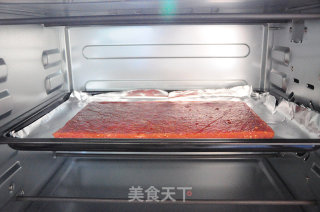 黑椒香甜牛肉脯的做法步骤：5