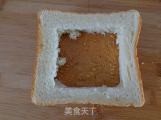 花生酱棉花糖土司的做法步骤：5