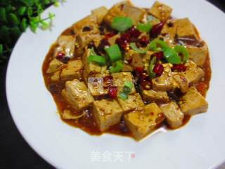 香辣嫩豆腐的做法步骤：9
