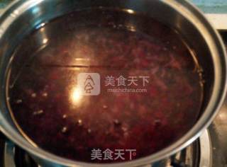 红豆黑米饭的做法步骤：2