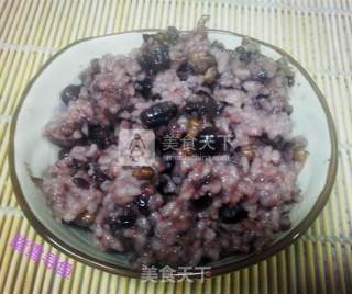 红豆黑米饭的做法步骤：4
