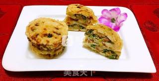 鲜肉香菜炸藕盒的做法步骤：22